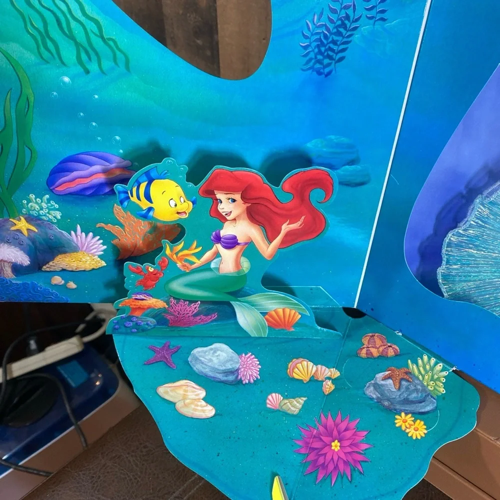 Disney's Little‎ Mermaid Aqua Fantasy ARIEL Film Premier 1st Ed 1997 Vintage New